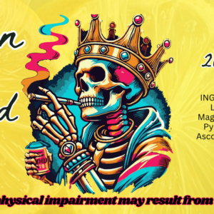 Lemonaze: 200mg Lemonade Powder Label
