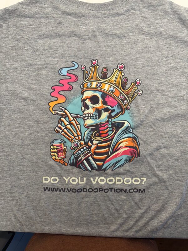 Voodoo Potion - Skeleton King T-Shirt - Image 2